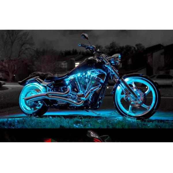 Motorcycle 12pcs 5050SMD Underglow Light Kits For Cars