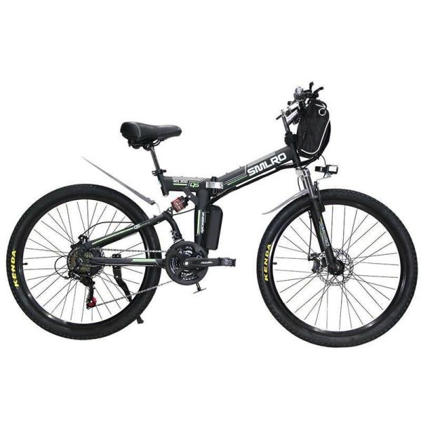 21 Speed Electric Folding Bike Lightweight ， MX300 Lithium Battery Ebike Fat 26