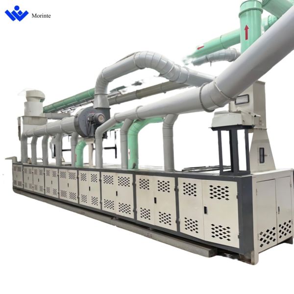 Textile waste recycling production line