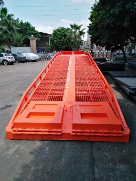 6 ton hydraulic adjustable container loading dock ramp for sale