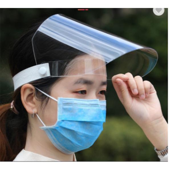 Clear  PVC Disposable Face Shield Protective Safety Mask Anti Fog