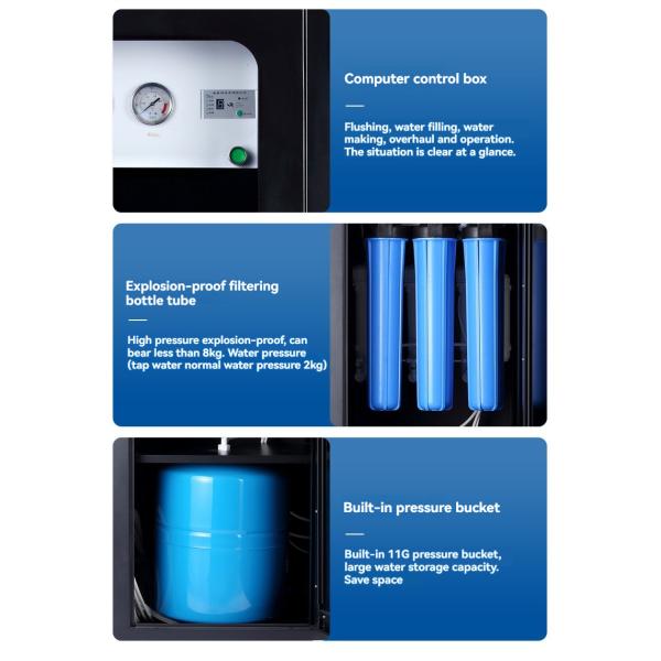 Commercial Ro Water Treatment System 600 Gallon 500L/Hour