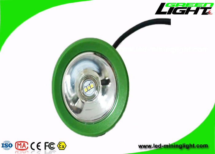 Headlamp горнорабочего кнопки перезаряжаемые 216lum 7.8Ah силикона лампы крышки минирования безопасности 10000Lux для подземной угольной шахты