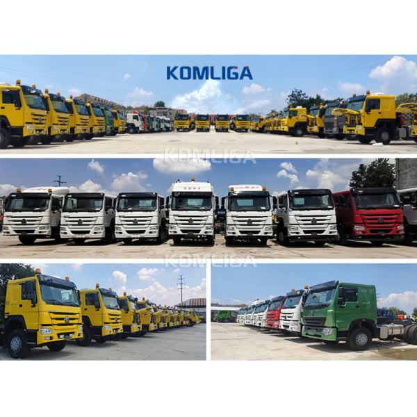 10 ruedas Tactor Truck especificación para el servicio postventa Sinotruk HOWO Tactor 6X4