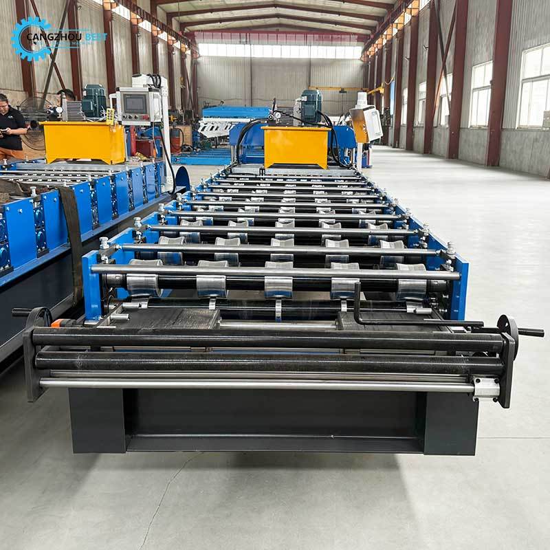 Color Steel PLC Control IT4 ibr Profile Roofing Sheet Roof Roll Forming Machine