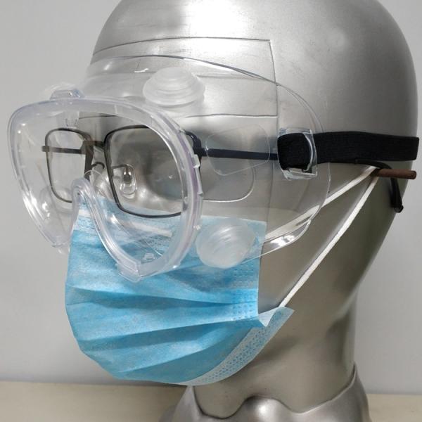 Safety Goggles Glasses For Medical Work - Indirect Vent / Chemical Splash / Anti-fog Goggles Protection for Lab Chemical