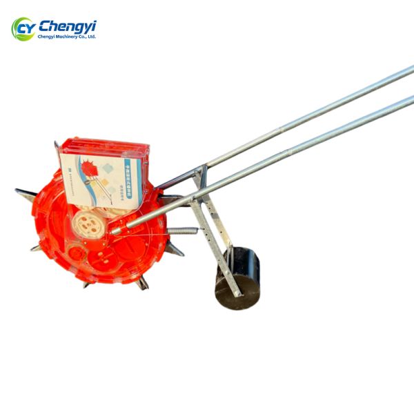 Push Seeder Manual Grain Drill for Soybean Field High Capacity