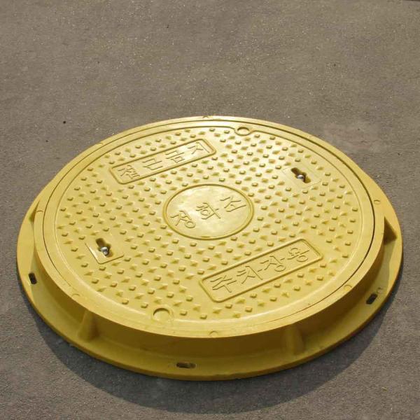 EN124 Certified BMC FRP Manhole Cover With High Load Capacity For Industrial And Commercial Applications