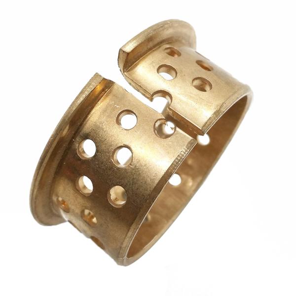 High Load Capacity Bronze Gleitlager CuSn8 Material 20-23-15mm Perforated