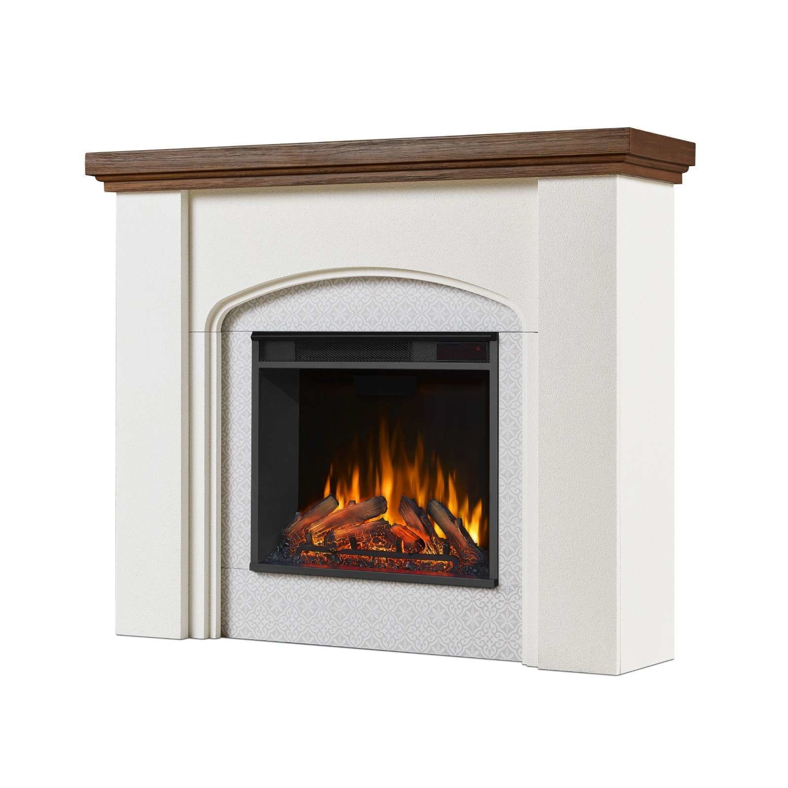 Indoor Warming Electric Fireplace Cabinet Heating up area 1000 square feet Decorative