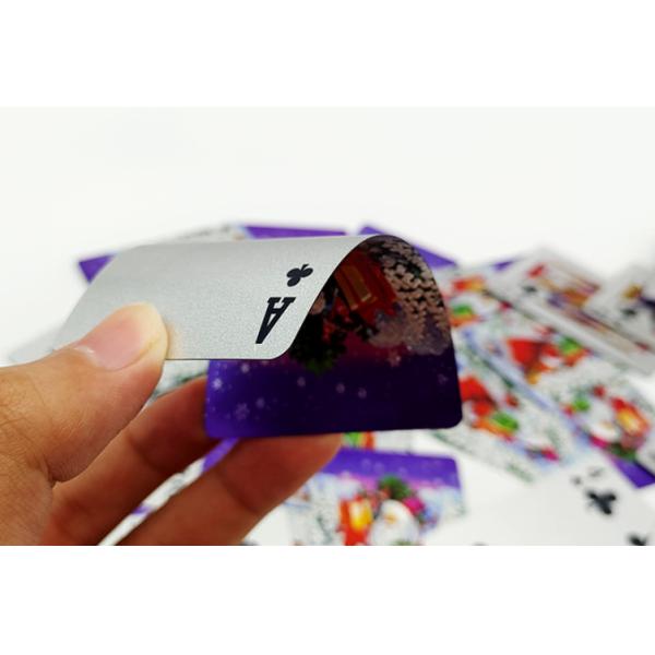 Flexible 0.32mm Waterproof Plastic Playing Cards