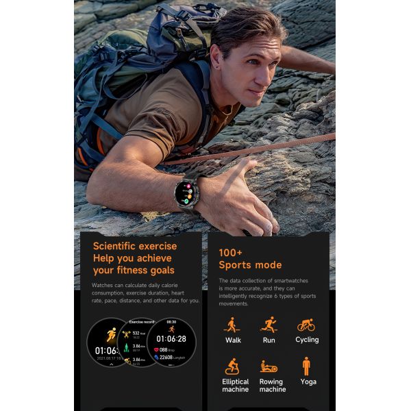 AK82 Smart Watch 1.85