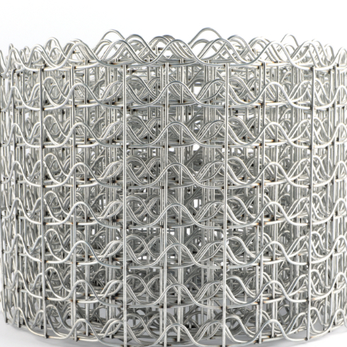 Corrosion Resistance Galvanized Pipeline Reinforced Mesh RFSM-W Ten Lines