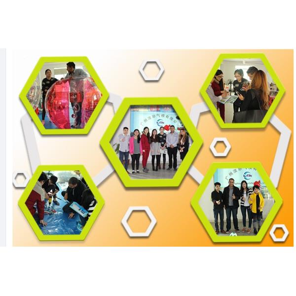 Fun Game Colour Inflatable Bubble Soccer with Heat Sealing 2 Years Warranty