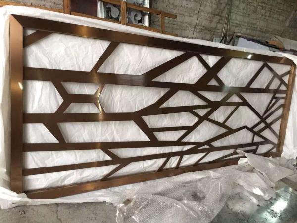 Laser Cut Home Living Furniture Metal Room Divider Decorative screen
