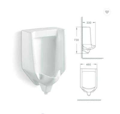 S P Trap Wall Hang Urinal Bowl Cerâmica Banheiro sanitário