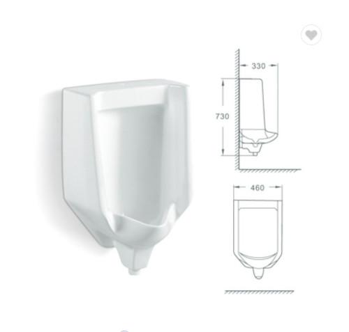 S P Trap Wall Hung Urinal Bowl Ceramic Bathroom Sanitary Ware