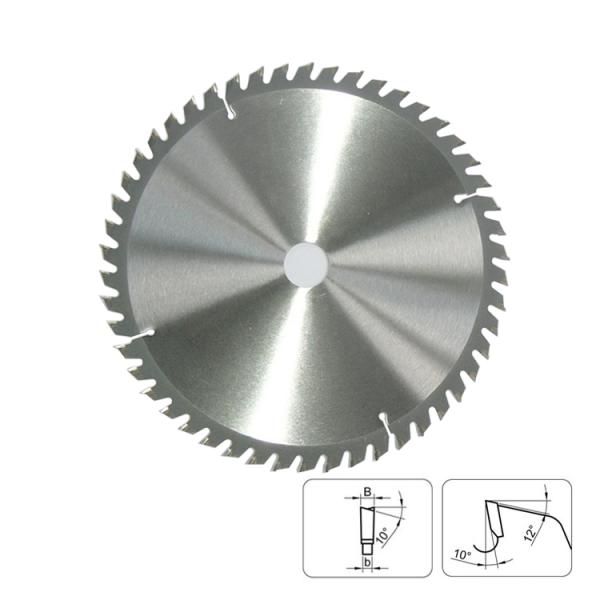 Wood Cutting TCT Disc Saw Blades , Tungsten Carbide Tipped Circular Saw Blade