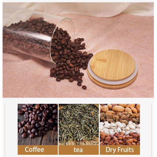 опарникы боросиликата дисплея 1000ml Sealable стеклянные