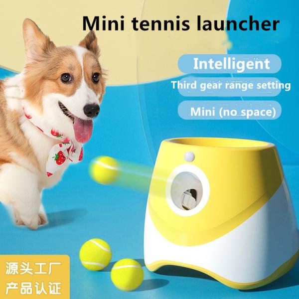 Dog Toy Tennis Automatic Ball Throwing Transmitter Intelligent Interactive