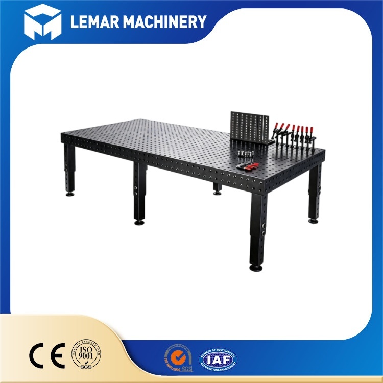 D16 Precision Modular Welding Table for Automotive Part Fabrication and Assembly