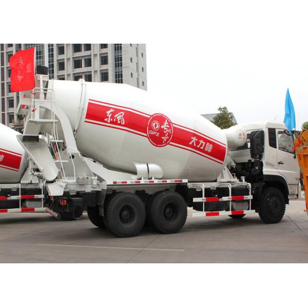 DFAC Concrete Mixer Truck 10 Wheels 12 CBM  6x4 Euro 4 / 5