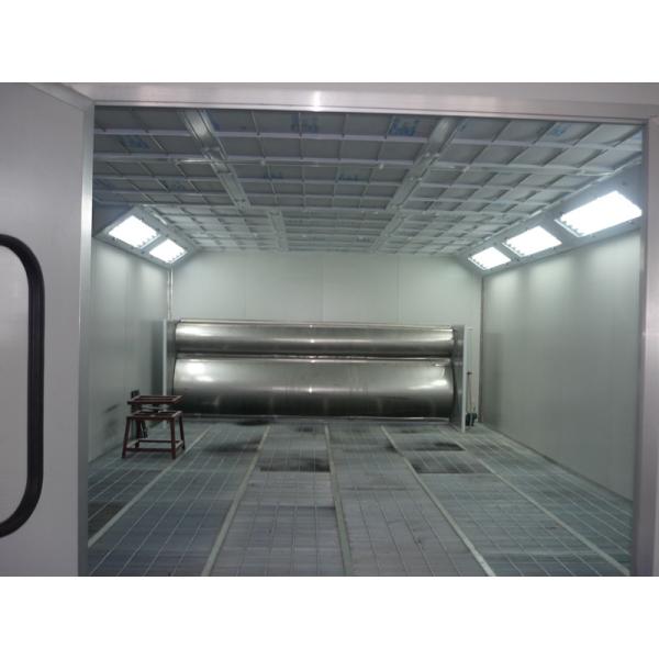 Stainless Steel Water Curtain Spray Booth Continuous Flow Of Water To Capture Sticky Paint Overspray