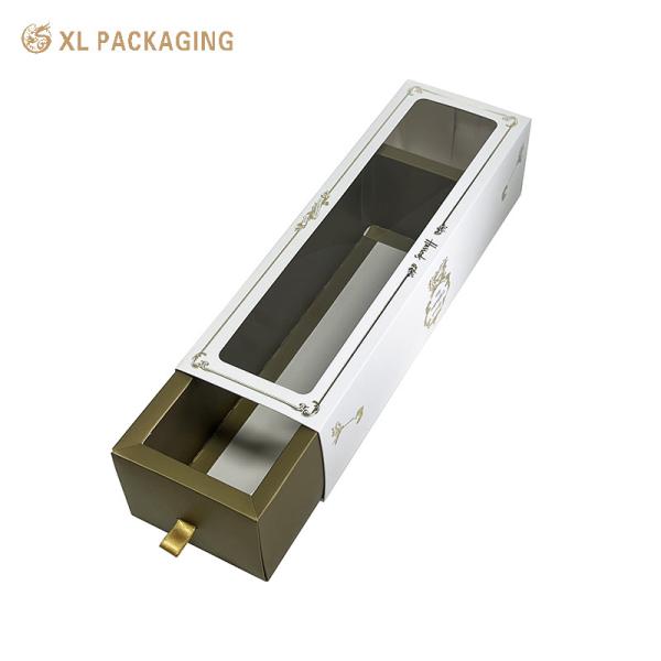 Luxury Foldable Window Drawer Gift Box for Tea, Cake & Chocolate