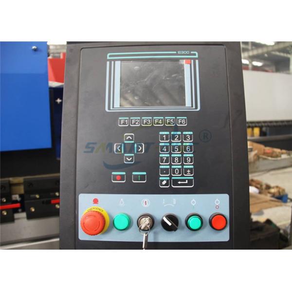 100 Ton Hydraulic Press Brake , 4000mm Aluminum Sheet Bending Machine