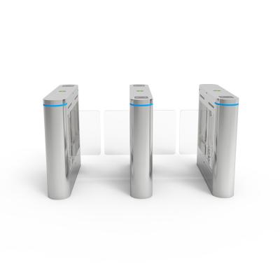 SUS304 Access Control Gates Entrance Turnstile 1200*185*980mm With Indication LED