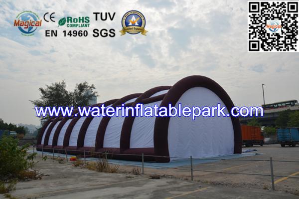 Longer Inflatable Tunnel Tent  20m x 10m For Rental Business