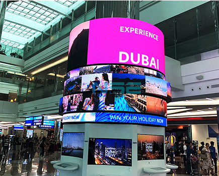 Indoor Flexible Curved LED Module Screen for Stunning Visual Presentations