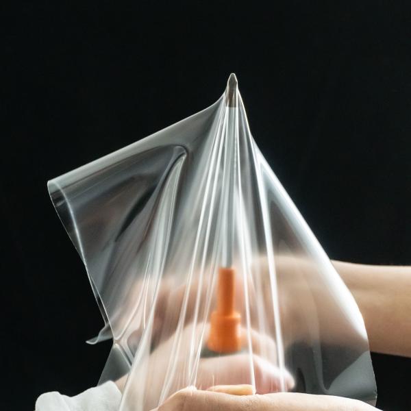 Rouleaux d'emballage de voiture 9,5 Mil épaisseur film d'emballage brillant film de protection de peinture auto-adhésif