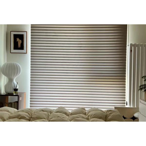Shangri La Electric Blackout Blinds , Motorized Roller Shades For Window