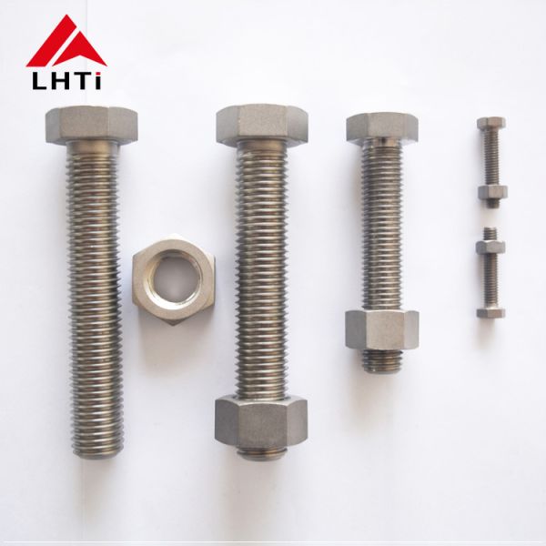 Titanium Alloy Hex Head Bolts Screw Gr5 M5 M6 M8 Low Magnetic Permeability