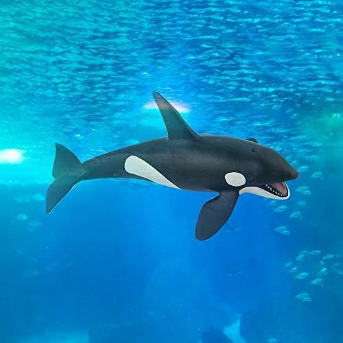 Sea Animal Figures Model Killer Whales Kid Party Favors Toys Figurine Model Educational Decoration Toy for Kid Children