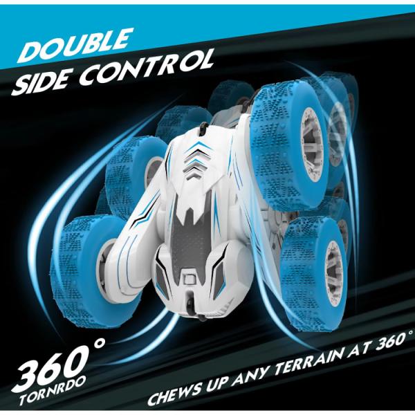 Batería recargable incluida Sueño del buscador de aventuras coche de doble cara para niños y niñas todo terreno divertido como muestra la imagen