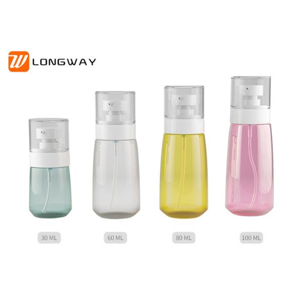 Leak Proof Small Cosmetic PETG Bottle Crash Resistance Silk Screen Printing