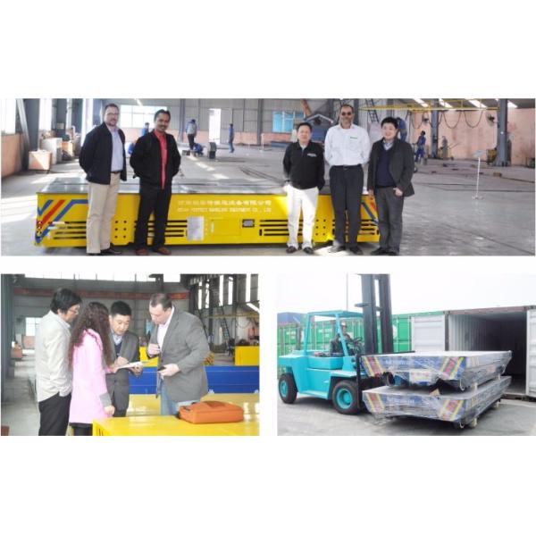 Приведенный в действие контактный рельс умирает управление PLC несущей следа платформы тележки передачи