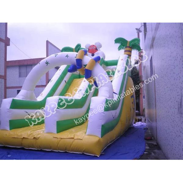Hot Inflatable Jungle slide, ,Inflatable Tiger slide,standard slide