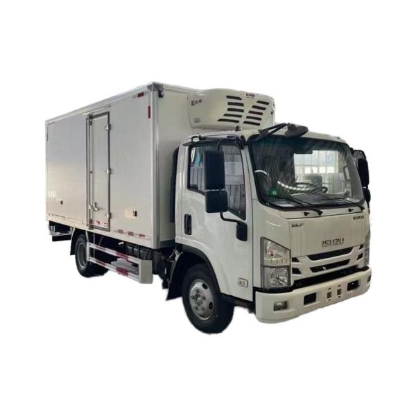 1SUZU 4*2 5 Tons Refrigerator Truck Freezer Refrigerator Box Transport Truck