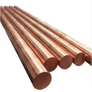 Beryllium Copper Round Bar 1/4"-6" Diameter Wear Resistant Alloy Rods