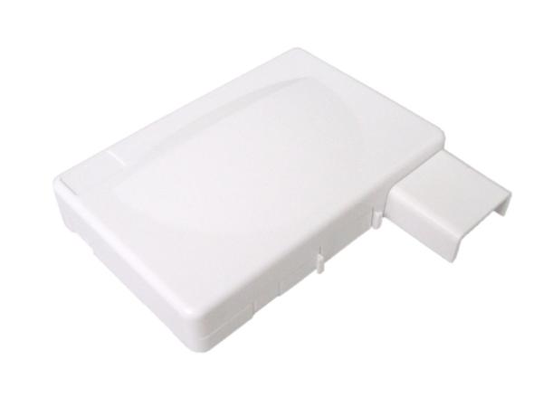 ABS Plastic Fibre Optic Distribution Box 2 SC Port Termination Box Wall Mounted