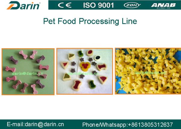 Le CE complètement automatique a certifié la machine d'extrudeuse de processus d'extrusion d'aliment pour animaux familiers pour l'alimentation de poissons