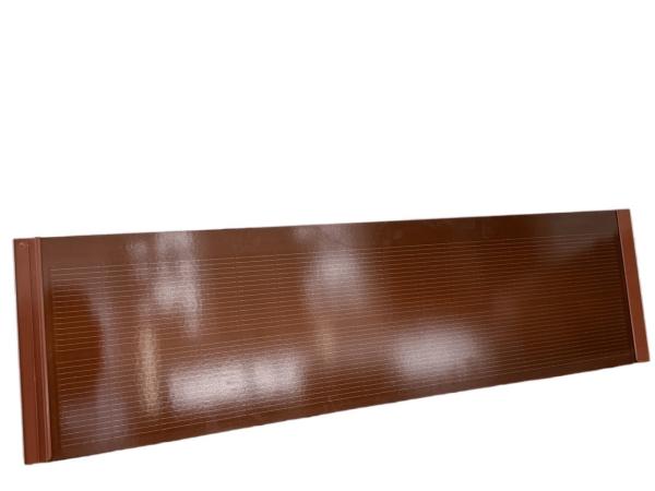 Panneau solaire BIPV de 120 W pour bâtiment Voltage de fonctionnement optimal de 9,62 V et Coefficient de température de puissance maximal de -0,26%