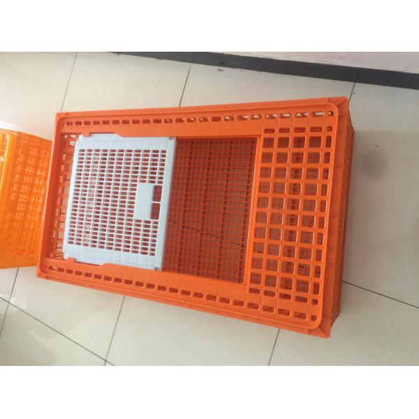 PE 28.5cm Height 14 Chicken 50kgs Plastic Poultry Crate