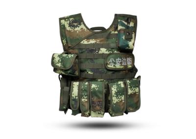 Military Ballistic Military Tactical Vest , Molle Jungle Camo Bullet Resistant Vest