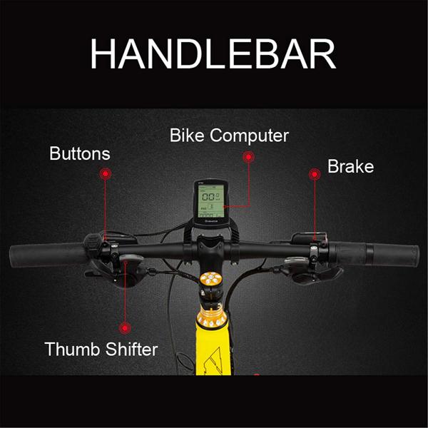 LANKELEISI T750plus Luxury 26 inch 1000W Electric Ebike With 13AH Panasoni'c Battery With CE