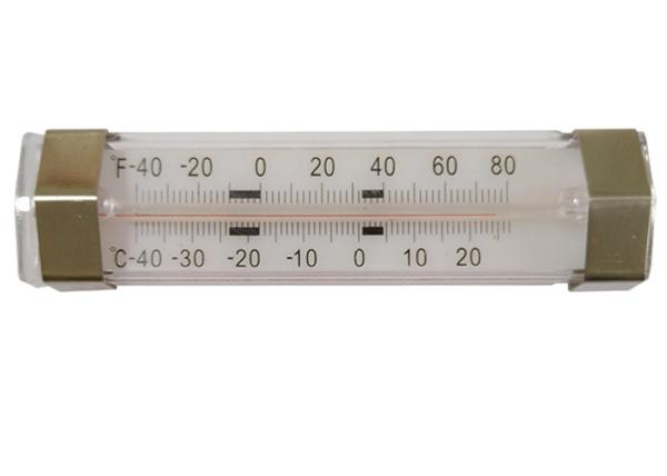 Classic Design Accurate Refrigerator Thermometer Organic Liquid Filled Mercury Free