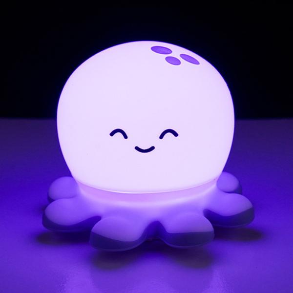 Luz noturna de pinguim ajustável com alimentação USB